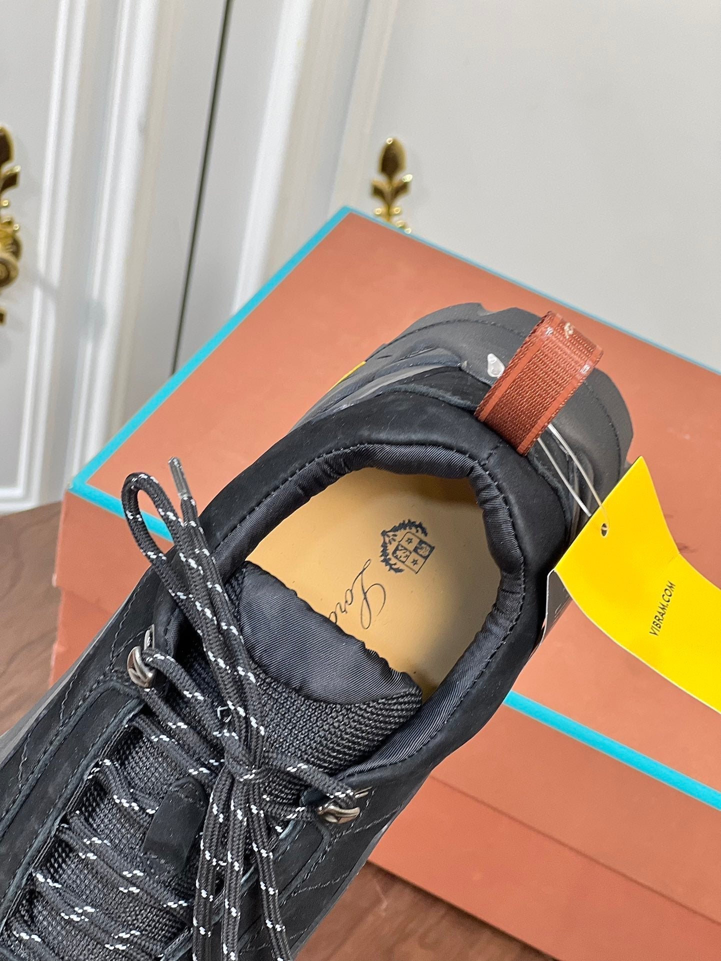 LP KATHARINA SNEAKER BLACK SUEDE