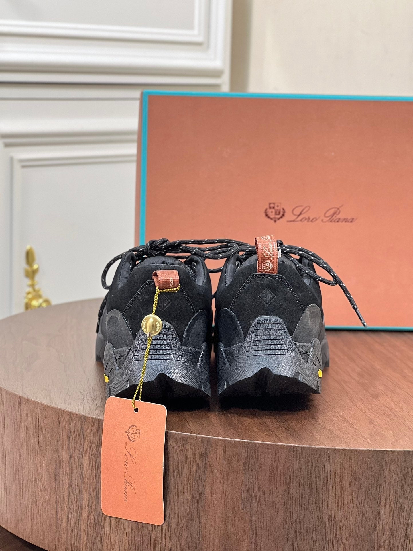 LP KATHARINA SNEAKER BLACK SUEDE