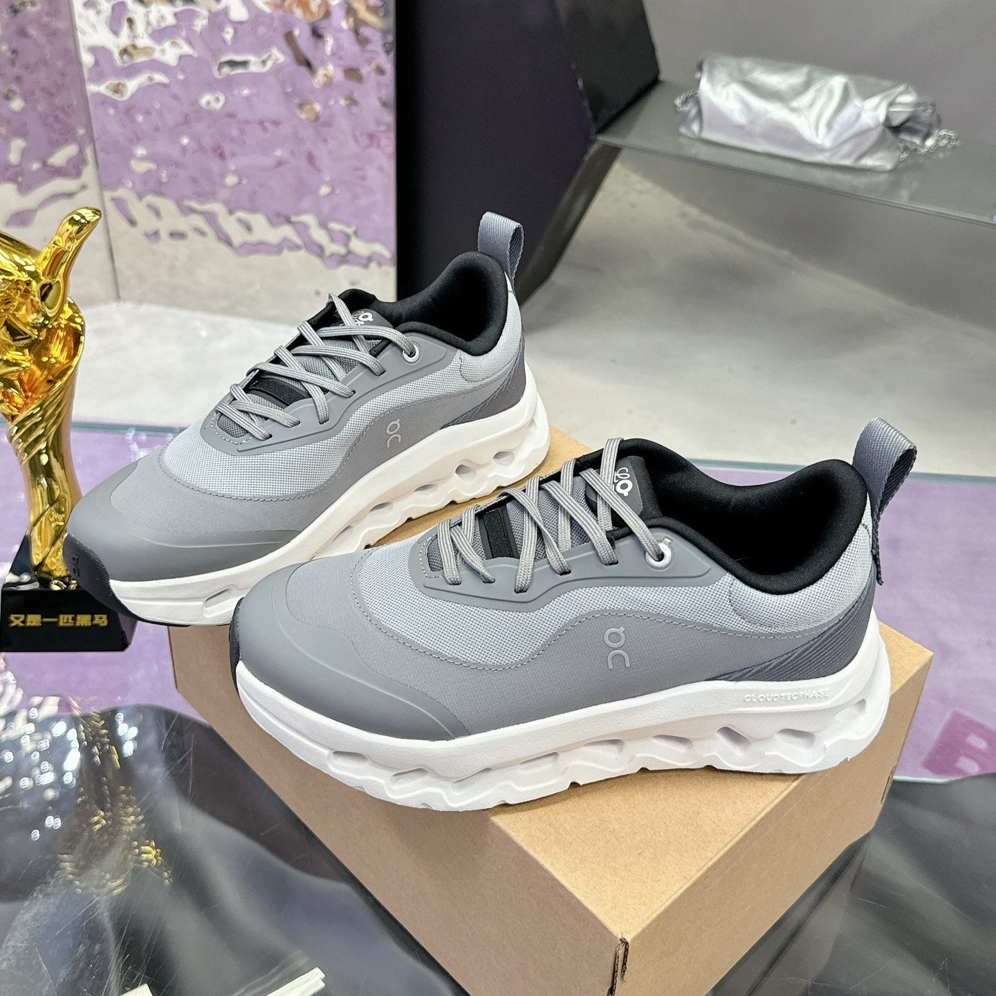 Loewe x Running Cloudtilt2.0 Sneaker Grey Calfskin