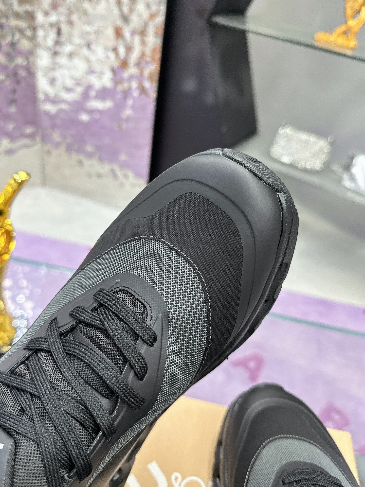 Loewe x Running Cloudtilt2.0 Sneaker Full Black Calfskin