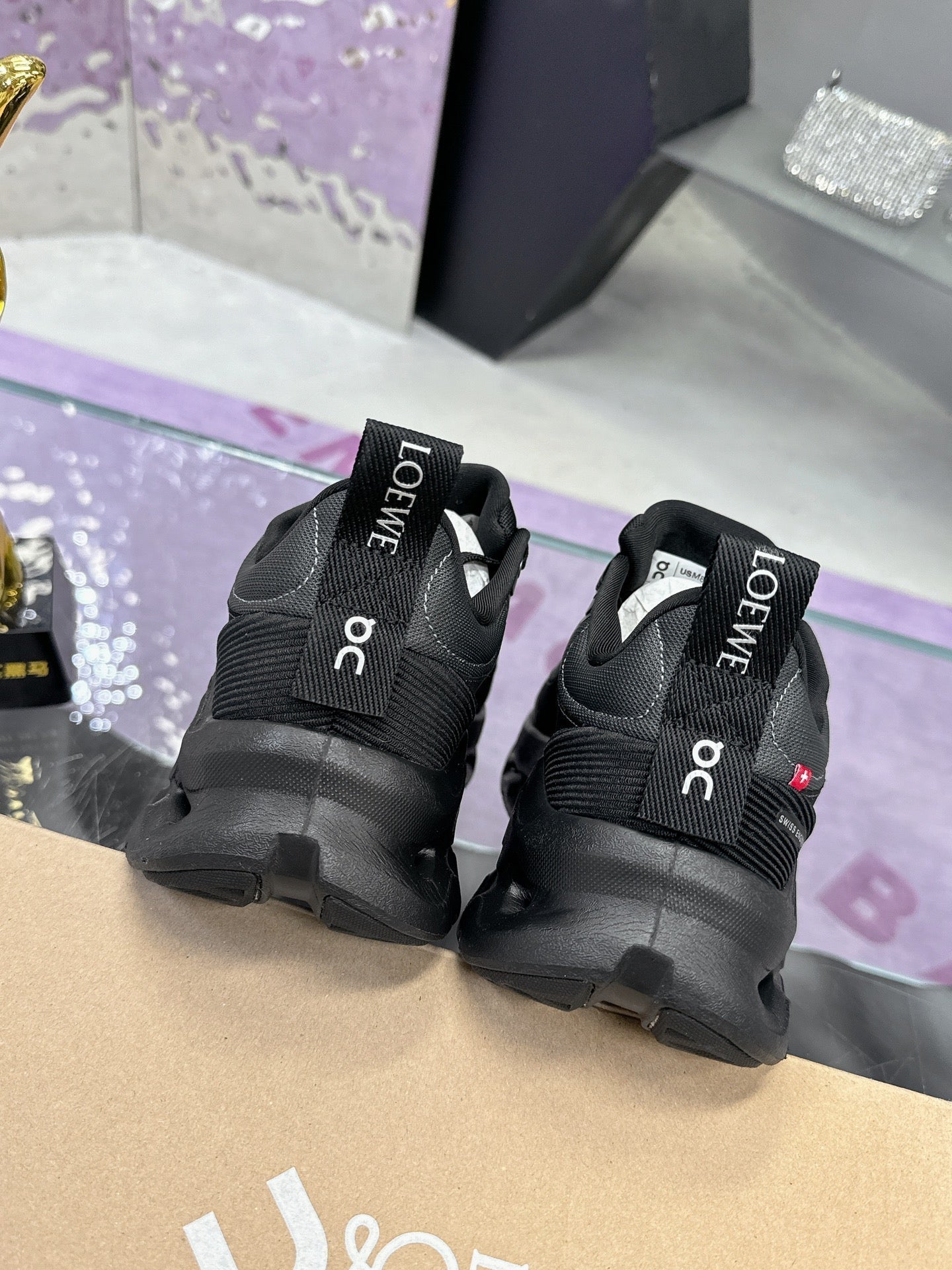 Loewe x Running Cloudtilt2.0 Sneaker Full Black Calfskin