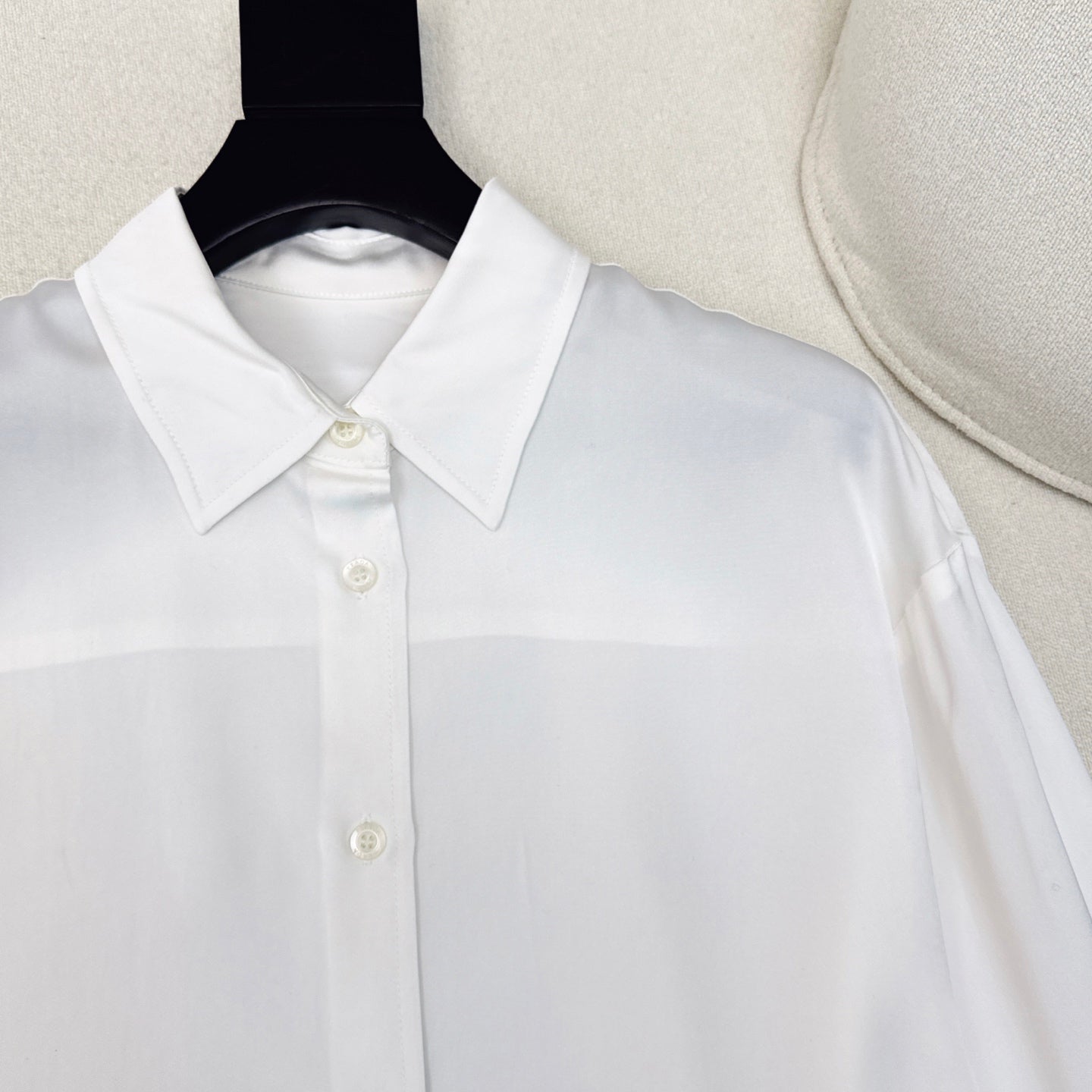 Prada 25 Shirt White Acetate 602439