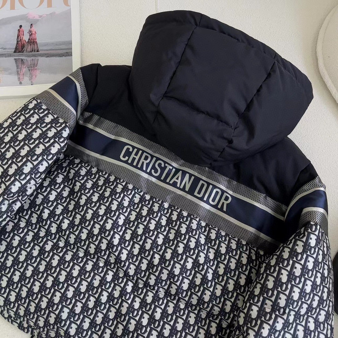 CD 25 Jacket Blue White Black Down Polyester 319275