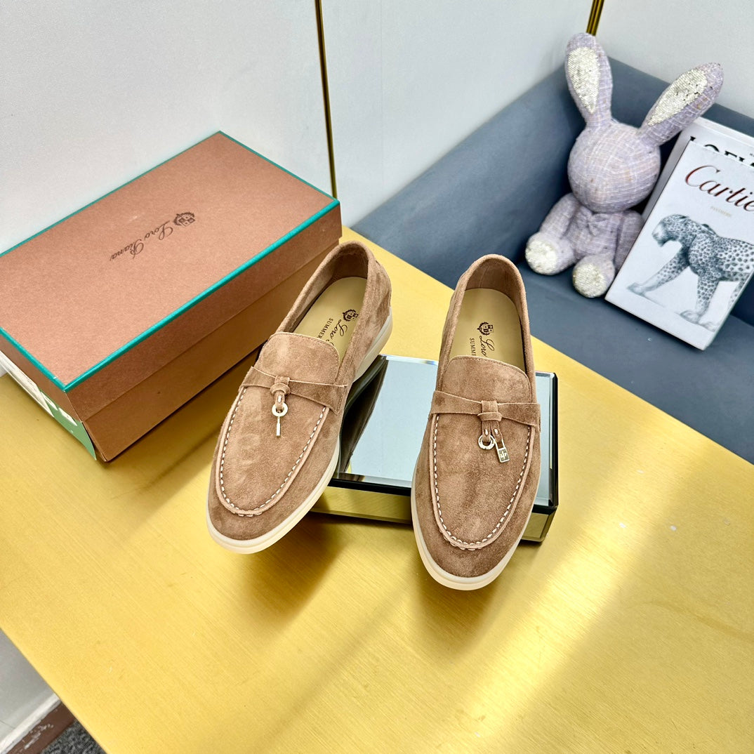 LP Summer Charms Walk Loafers French Beige Suede 994494