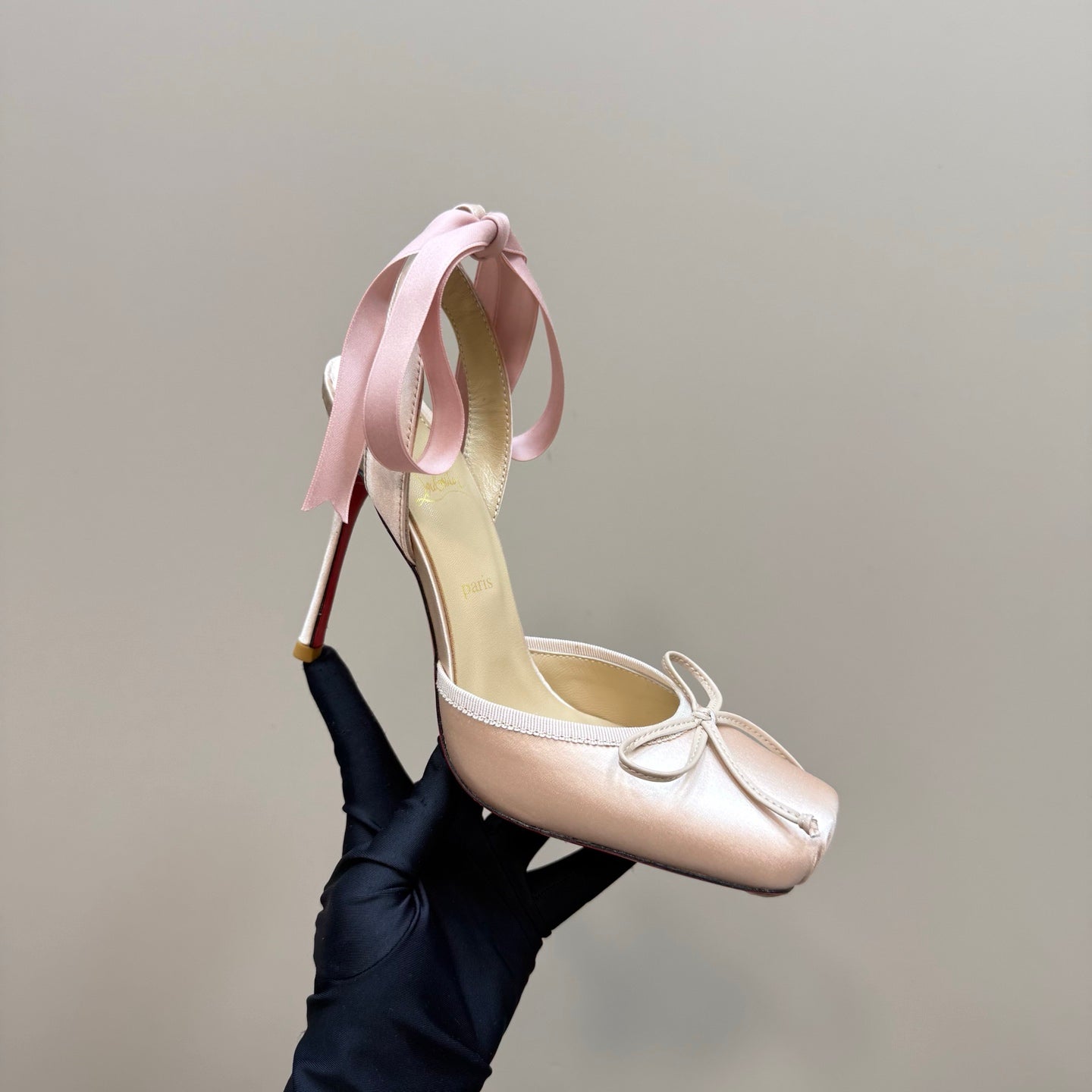 CL 25C Cassia Lace Up 100mm Your Pink Silk 215856