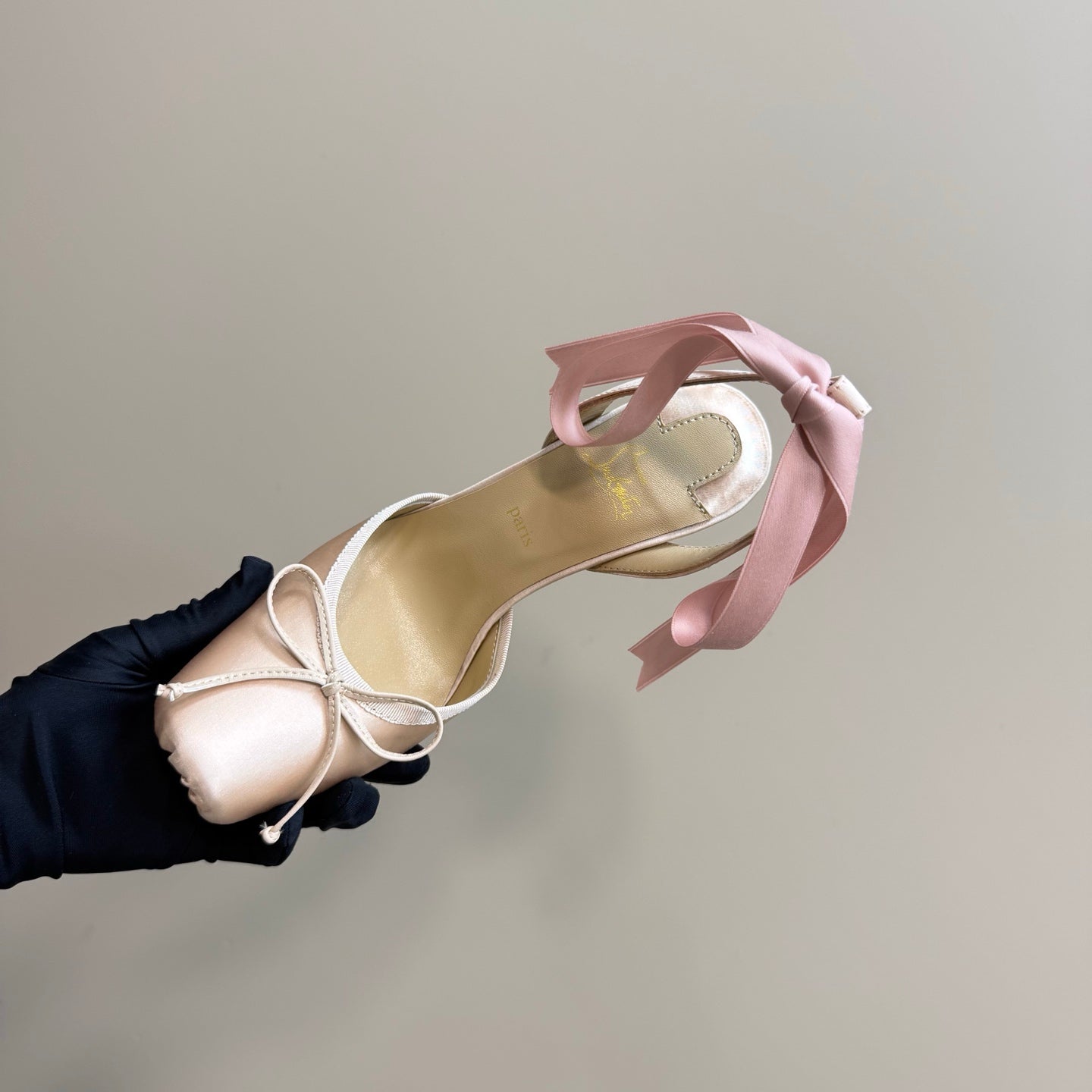 CL 25C Cassia Lace Up 100mm Your Pink Silk 215856