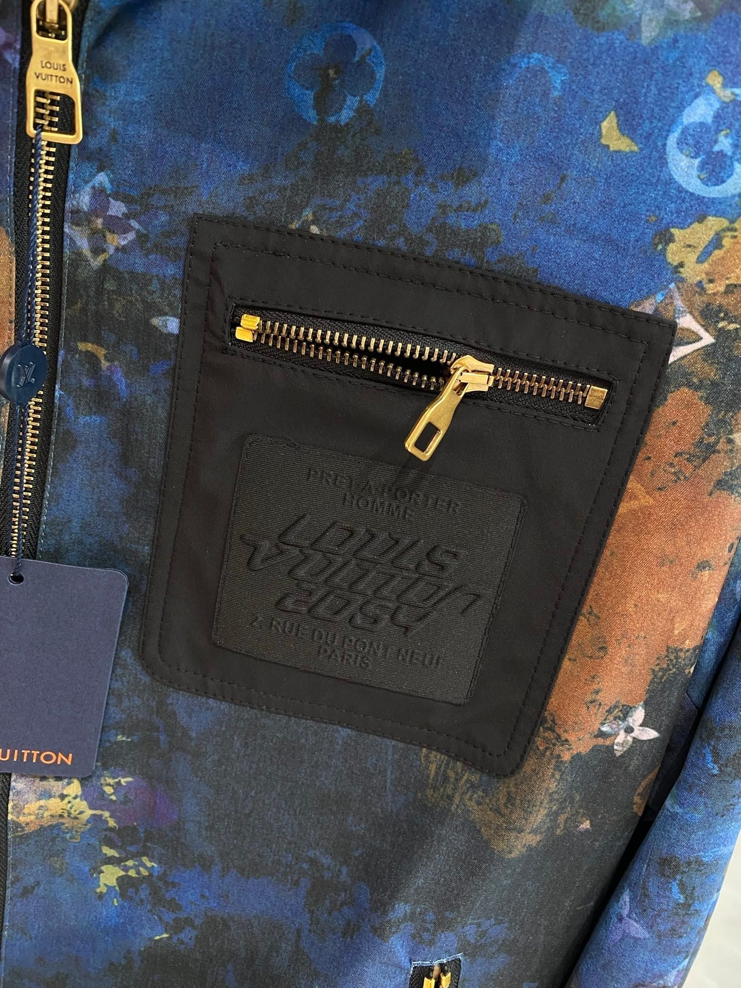 LV HOODED JACKET COLORFUL 238904