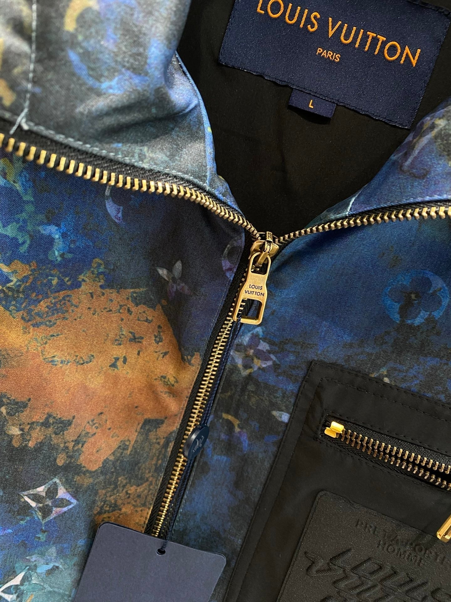 LV HOODED JACKET COLORFUL 238904