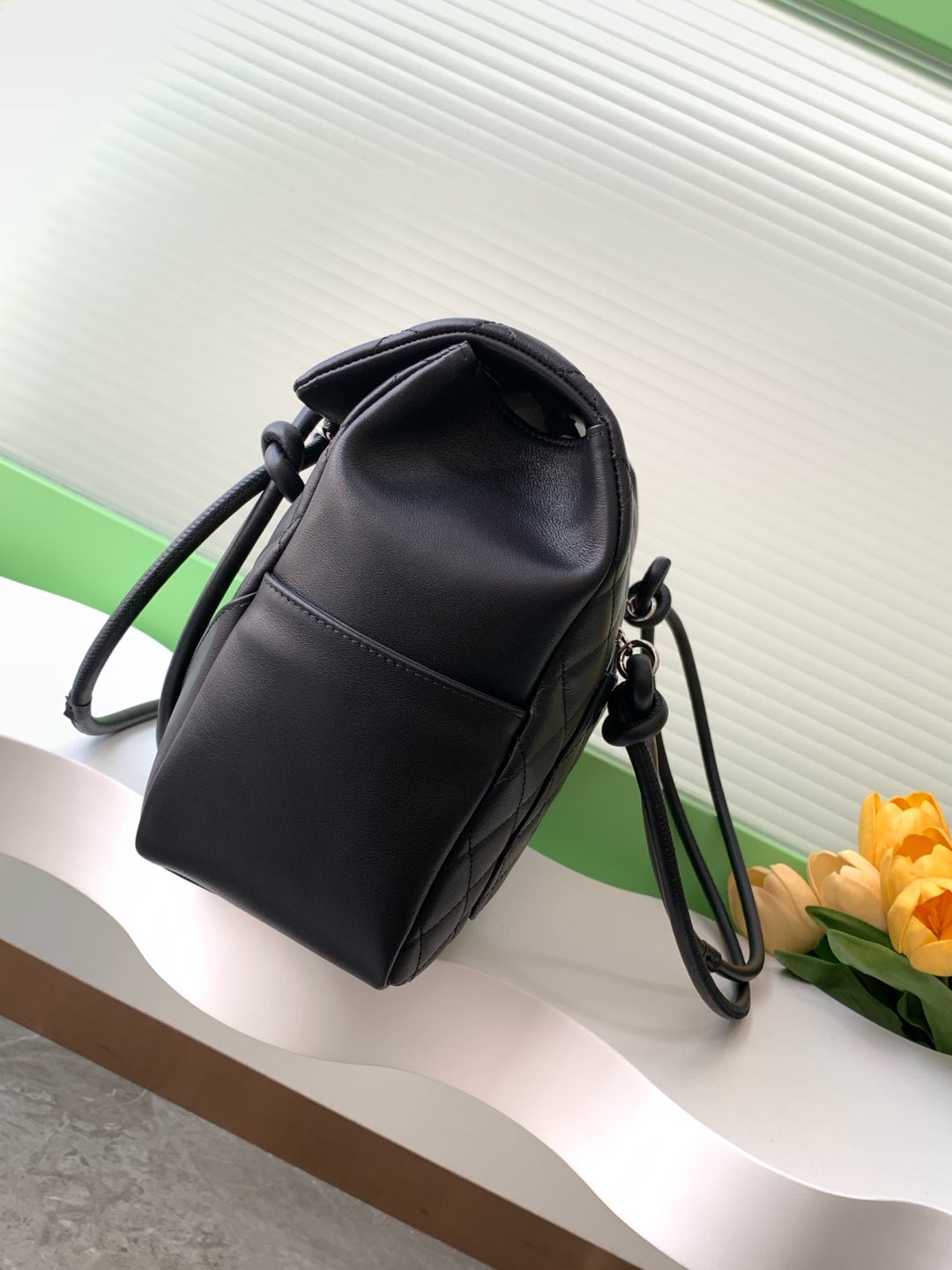 CC 2025 Cambon Bag Black White  Lambskin 308110