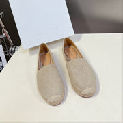 CELINE Espadrillas Loafers Beige Suede 285937