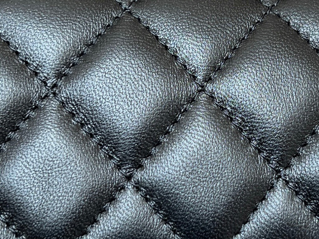 CC 24K Mini Flap Bag 18cm Black Lambskin Light Gold Hardware