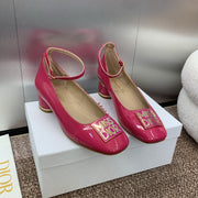 CD Miss Dior Pump 35mm Glossy Pink Cowhide