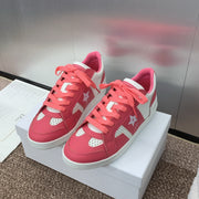 CD Star Sneaker Coral Pink Calfskin