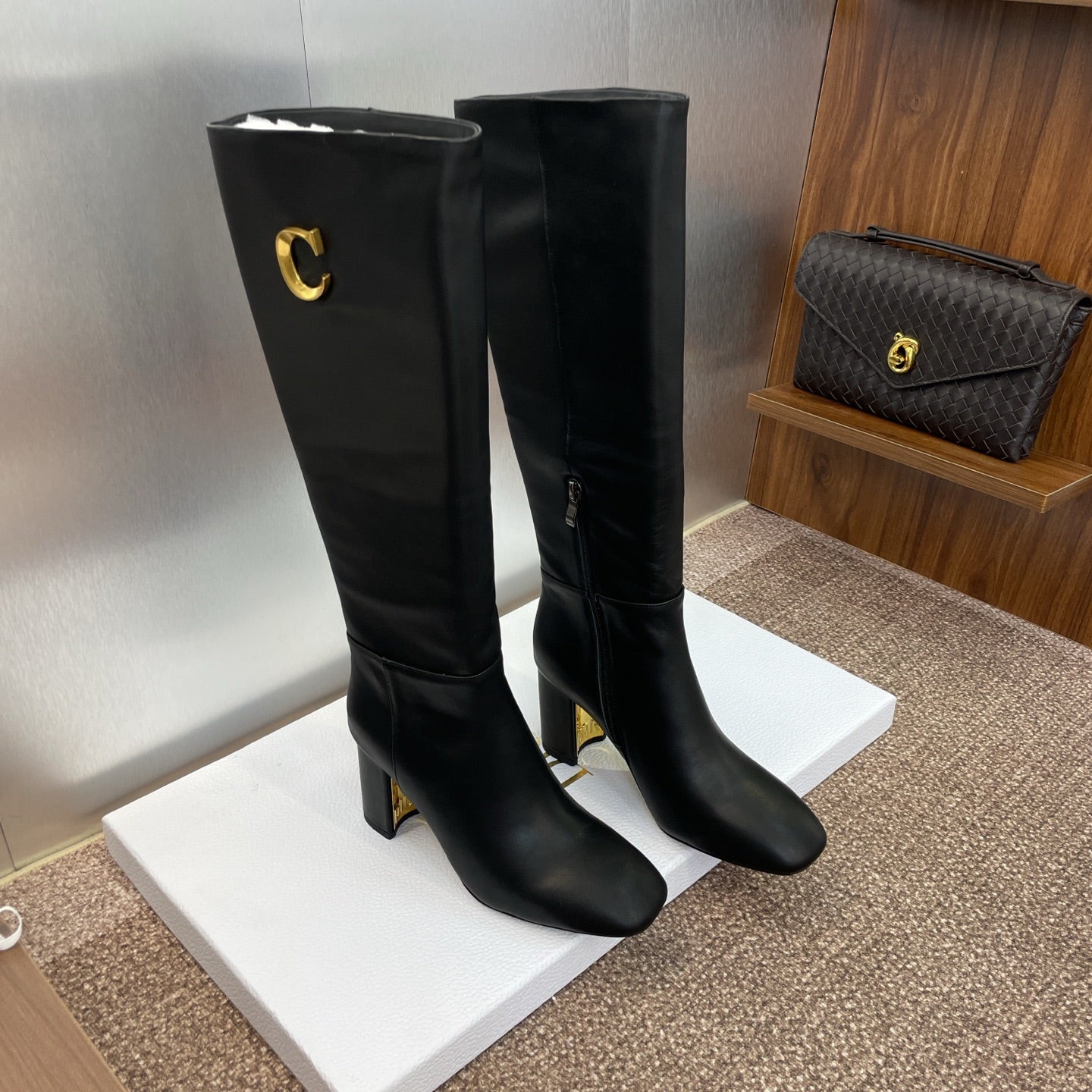 Dior 2025  D-Art Boot Black Calfskin 508533