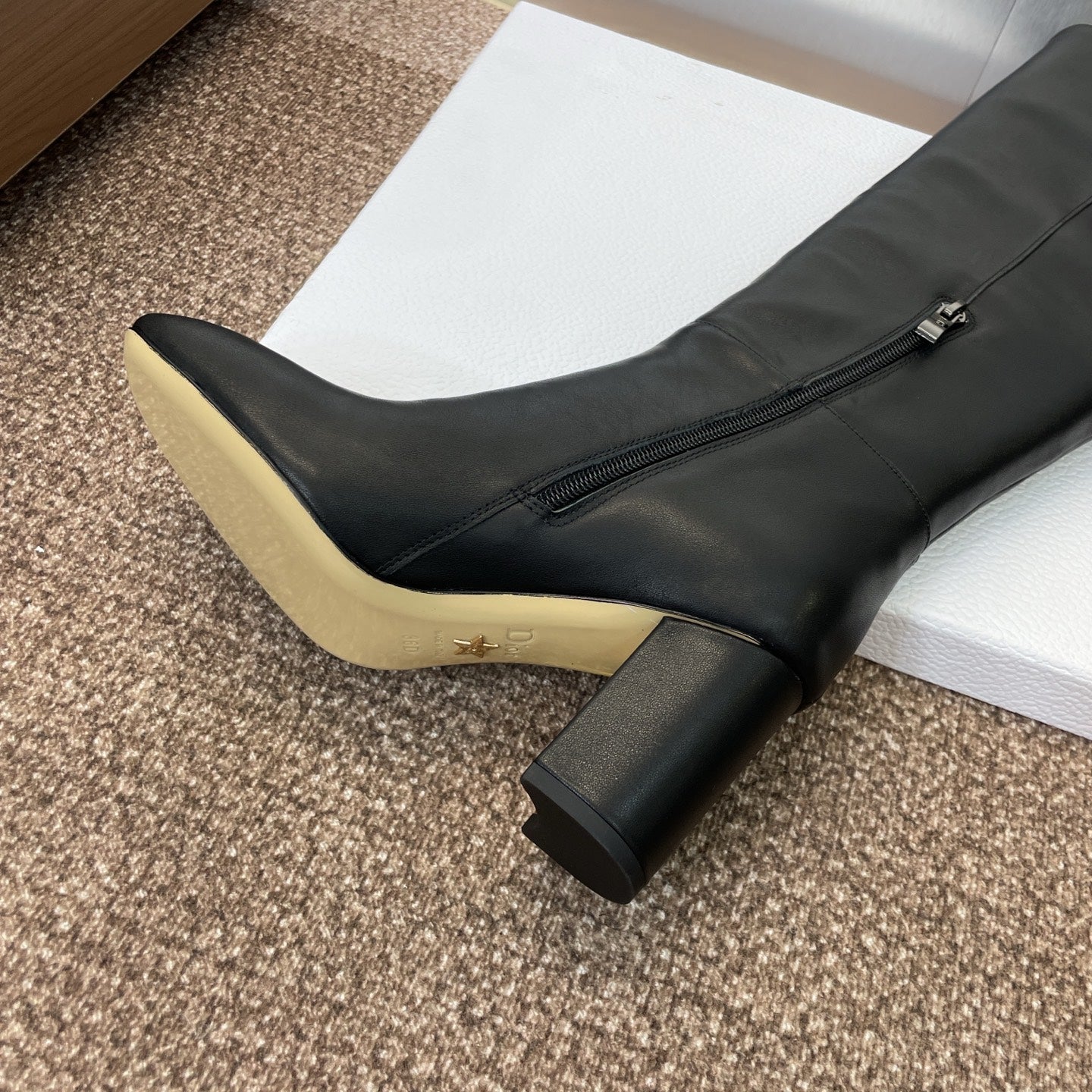 Dior 2025  D-Art Boot Black Calfskin 508533