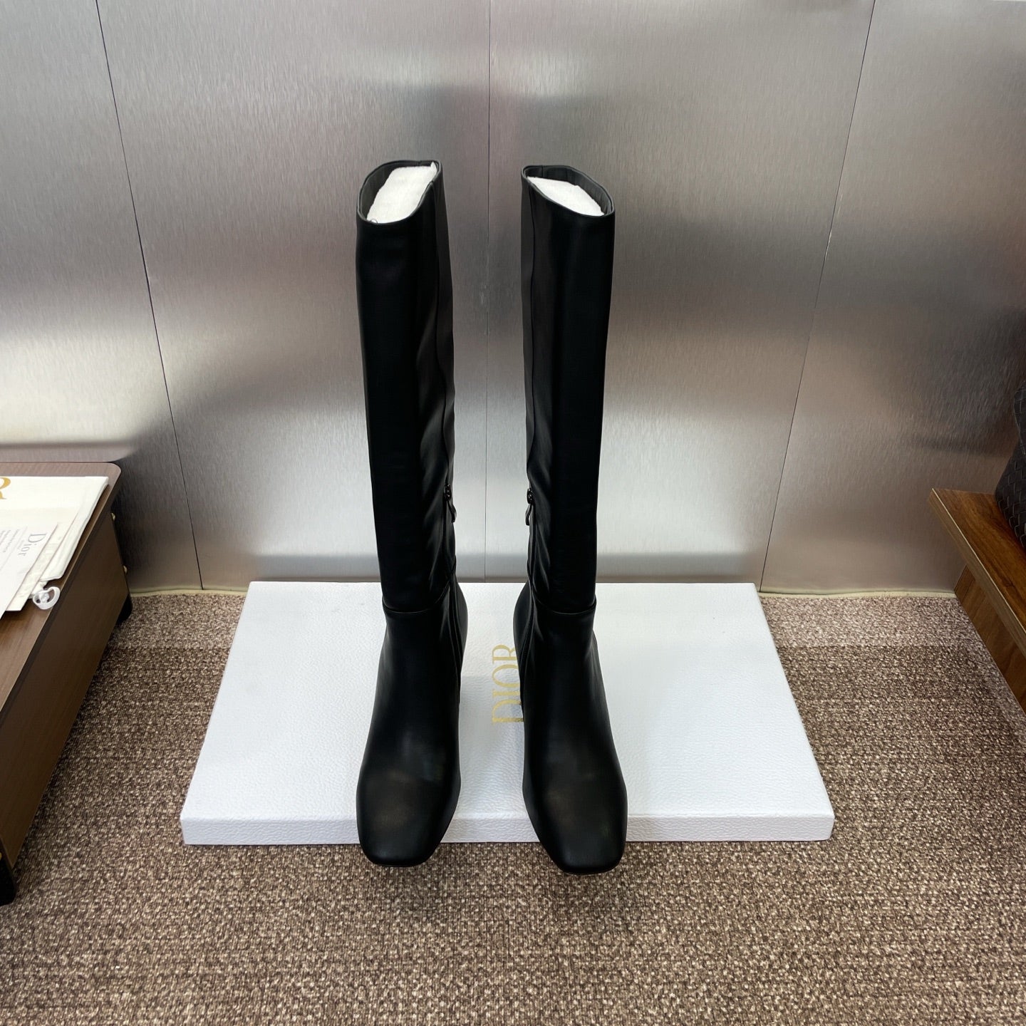 Dior 2025  D-Art Boot Black Calfskin 508533