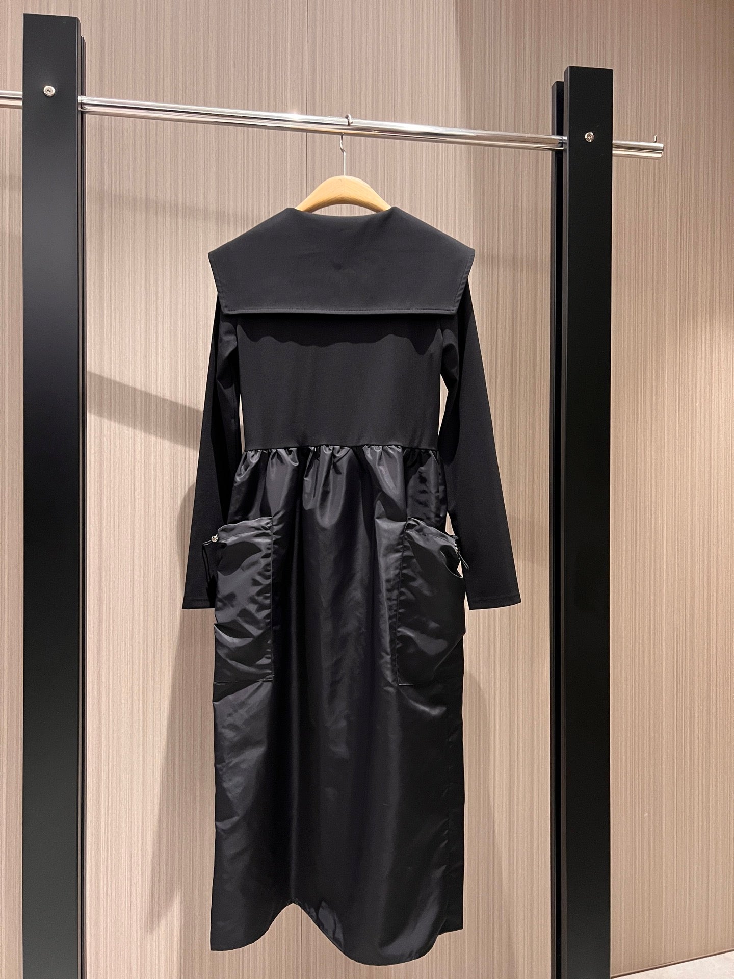 Prada Dress Black Cotton Polyester