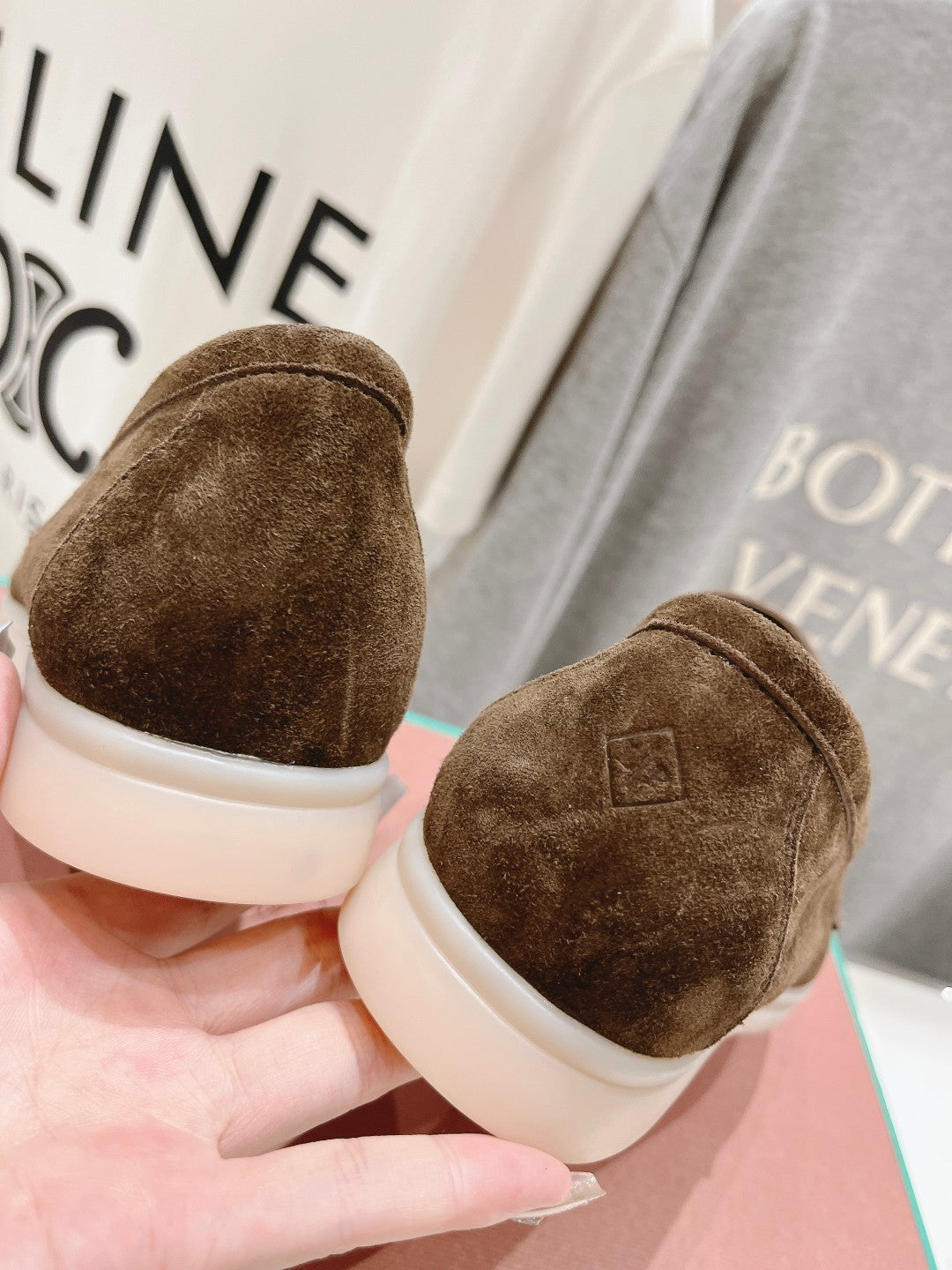 LP SUMMER CHARMS WALK LOAFERS DARK BROWN SUEDE