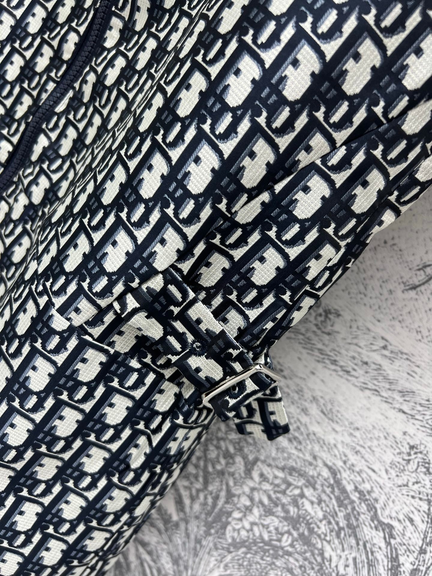 CD 25 Short Sleeve Dress Black Beige Polyester