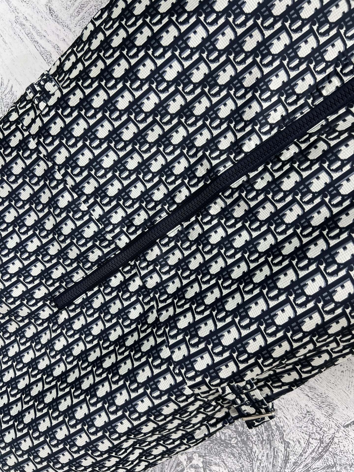 CD 25 Short Sleeve Dress Black Beige Polyester