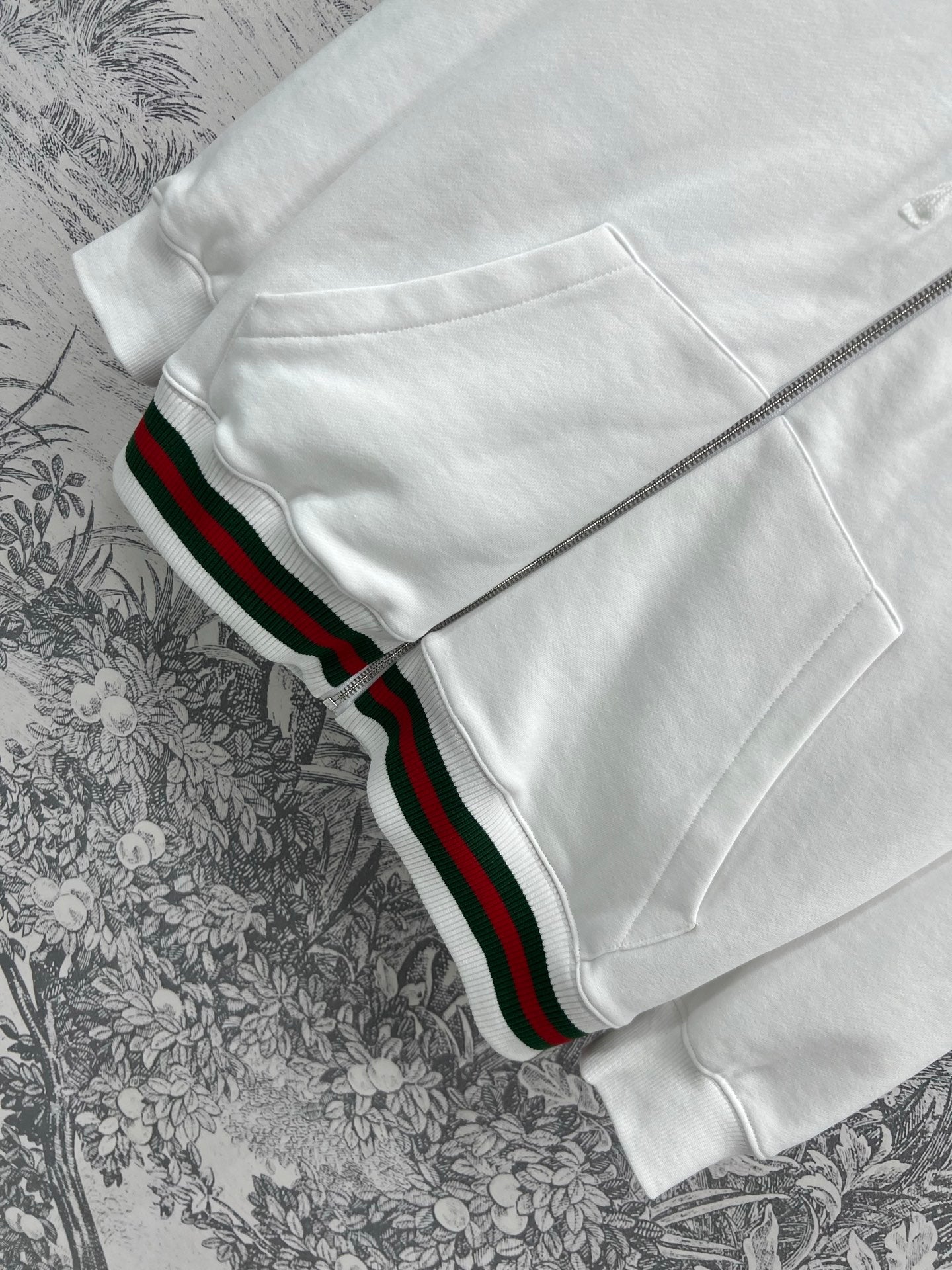 Gucci 2025 Sweatshirt Jacket White Cotton