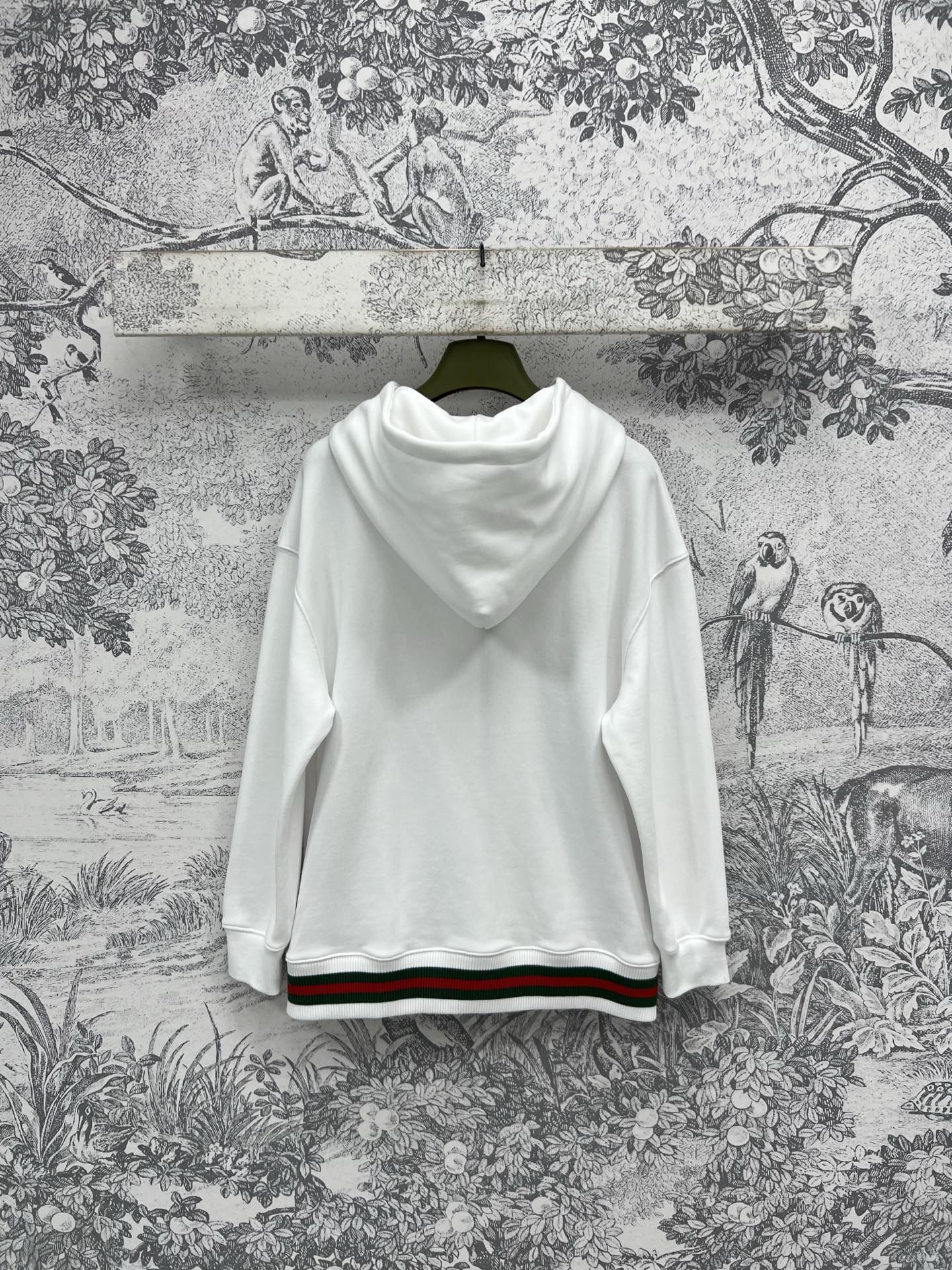Gucci 2025 Sweatshirt Jacket White Cotton
