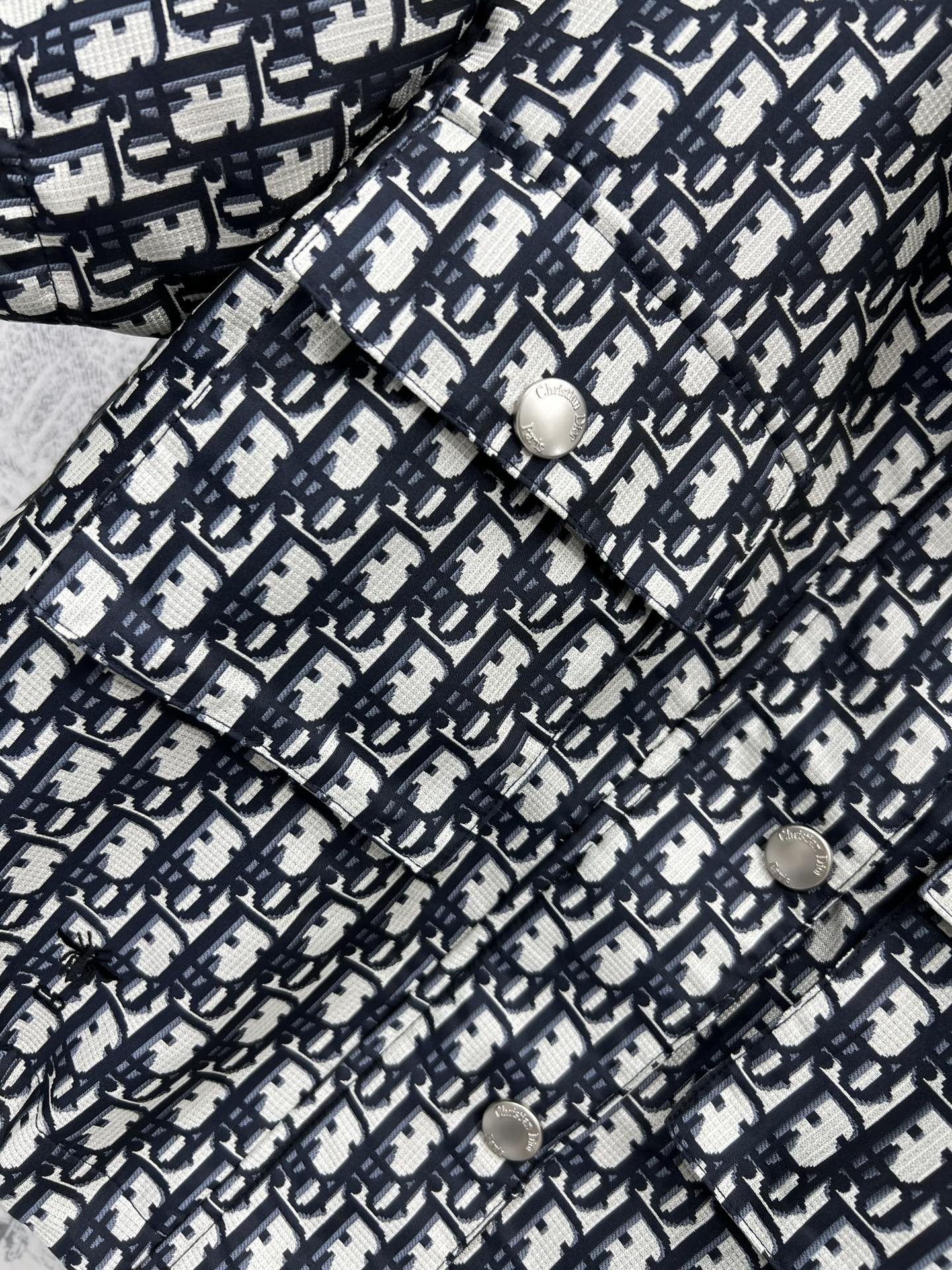 CD 25 Logo Short Shirt Black Polyester