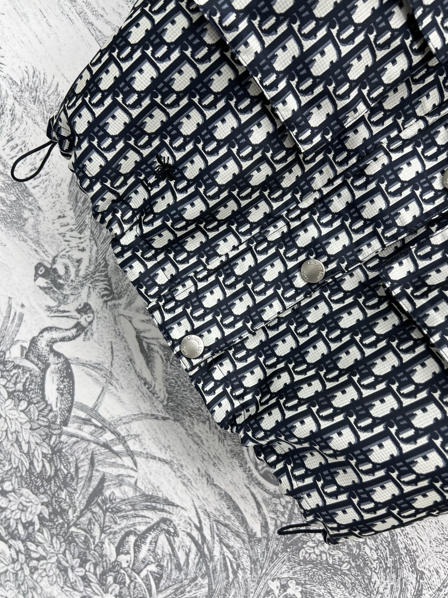 CD 25 Logo Short Shirt Black Polyester