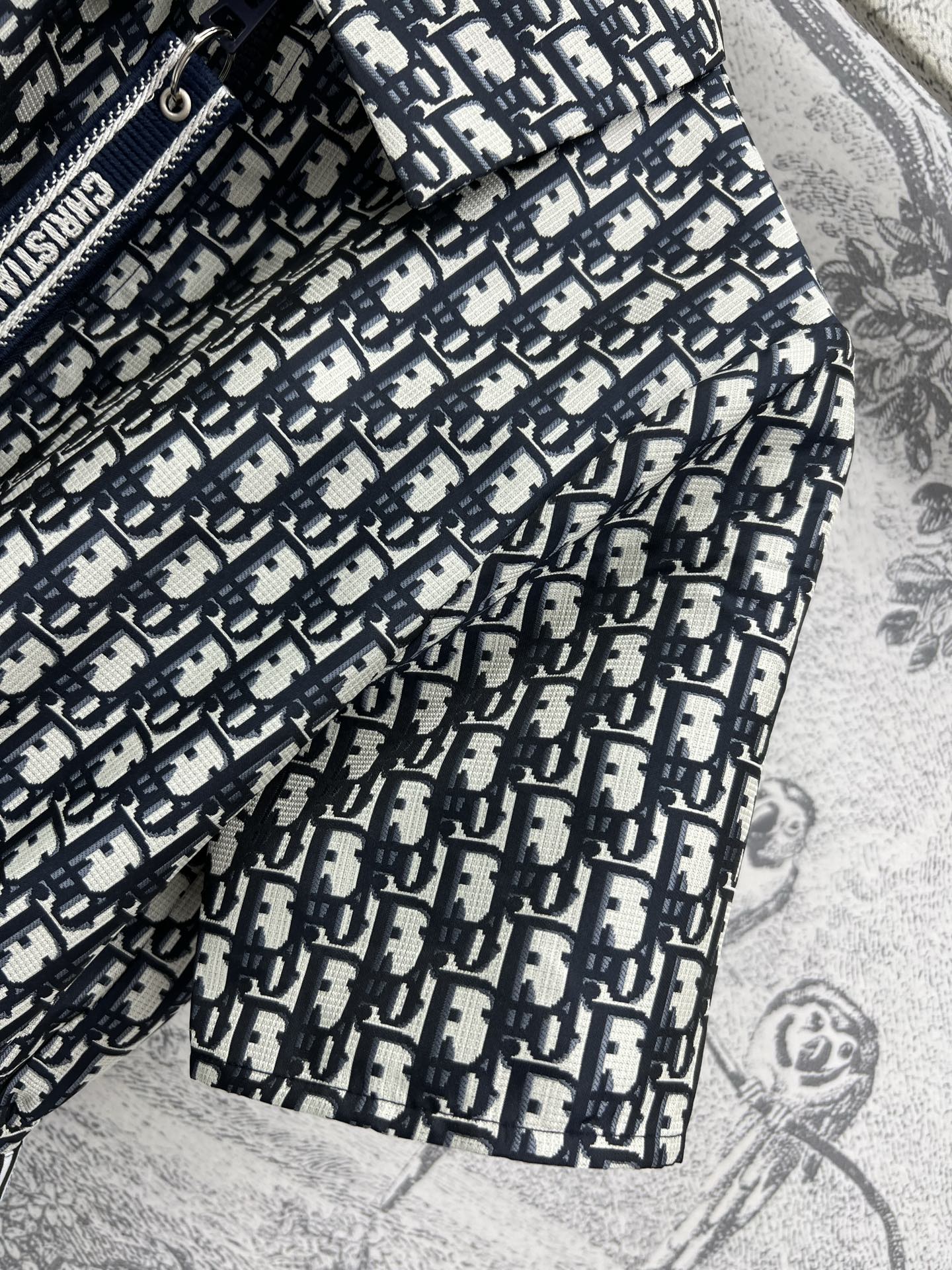 CD 25 Logo Shirt Dress Black Polyester