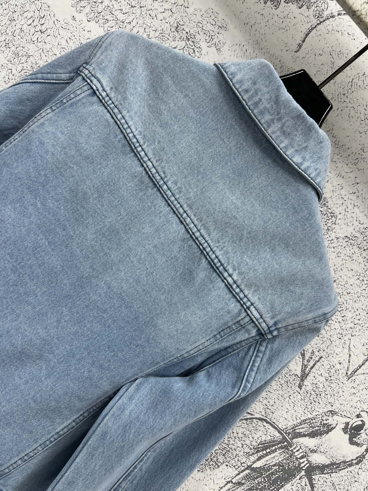 CD 25 Denim Jacket Light Blue Cotton