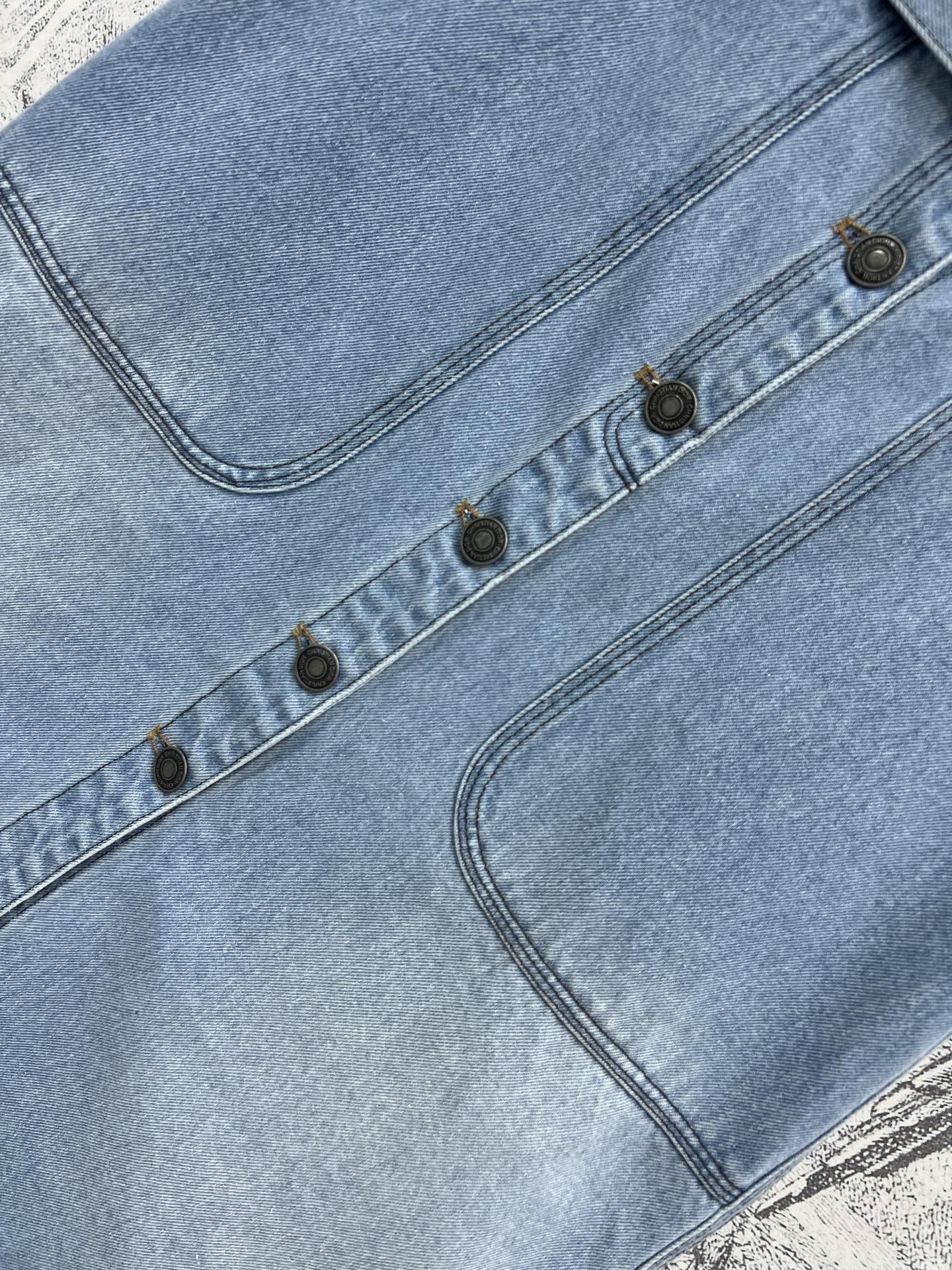 CD 25 Denim Skirt Light Blue Cotton