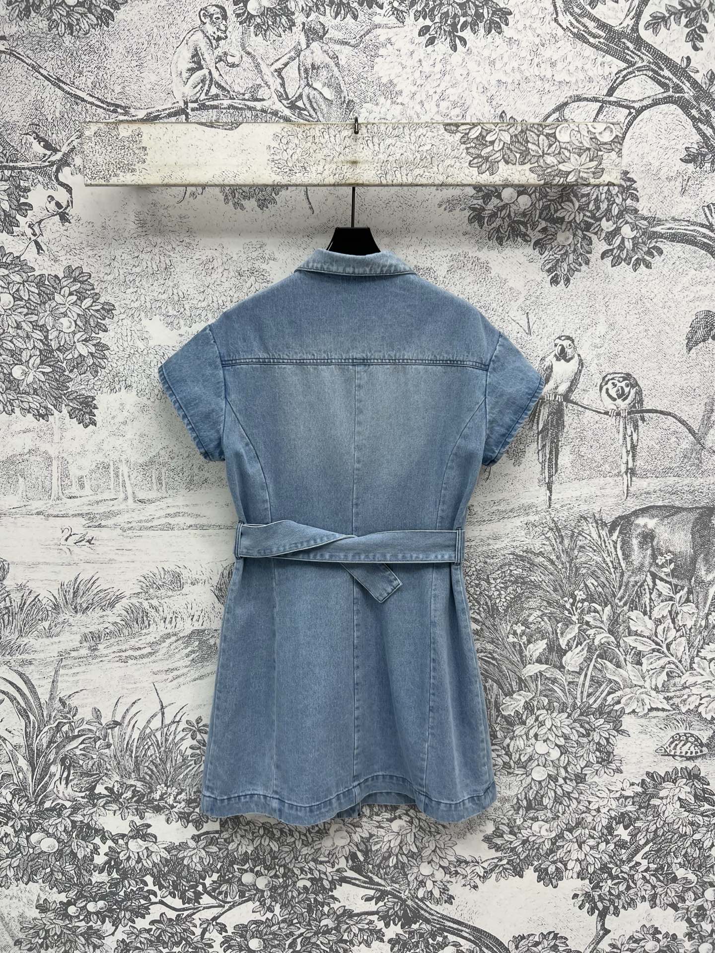 CD 25 Denim Shirt dress Light Blue Cotton