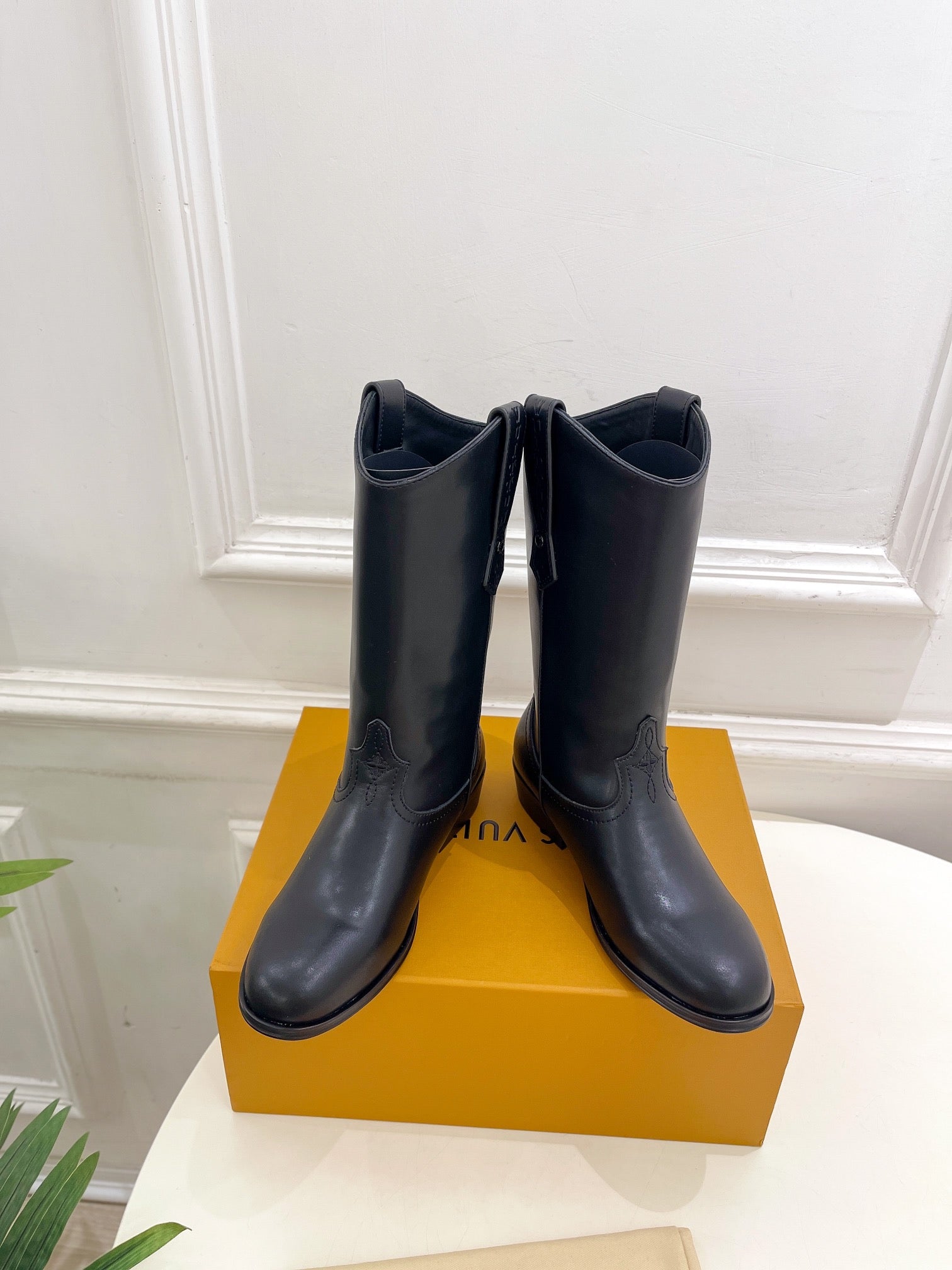 LV Rider Boot 30mm Black Calfskin
