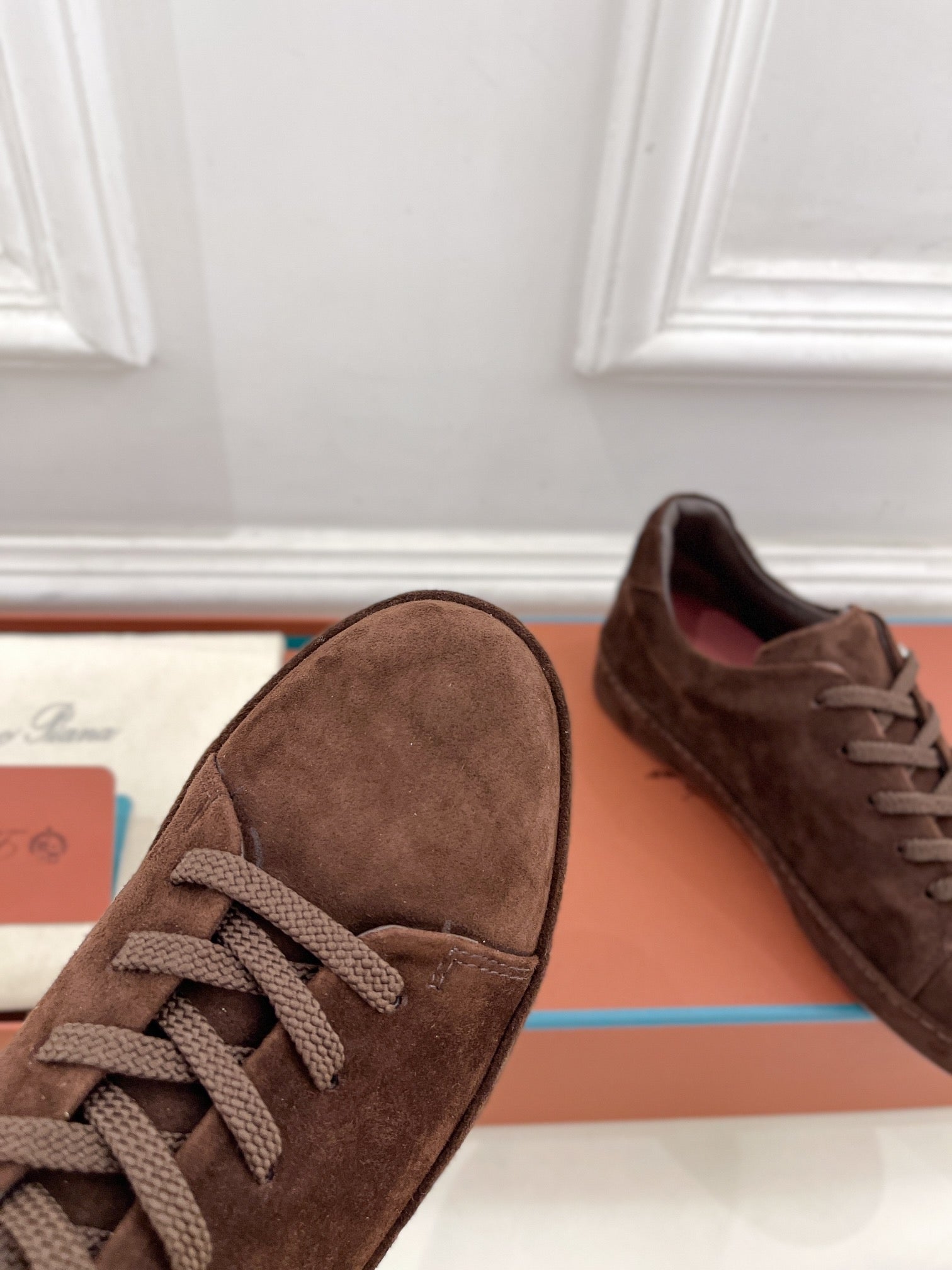 LP Nuage Sneaker In Brown Chocolate Suede  988291