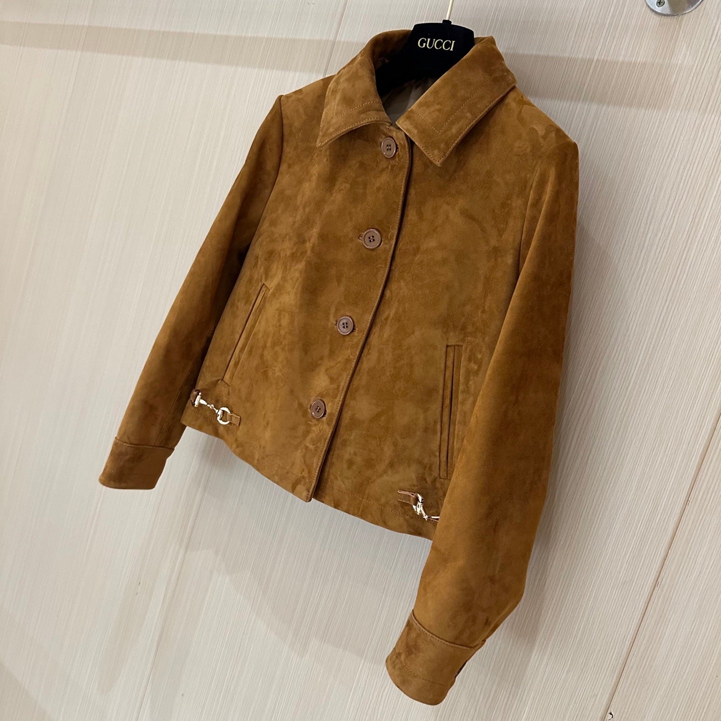 GG 25 Jacket Brown Suede 0015