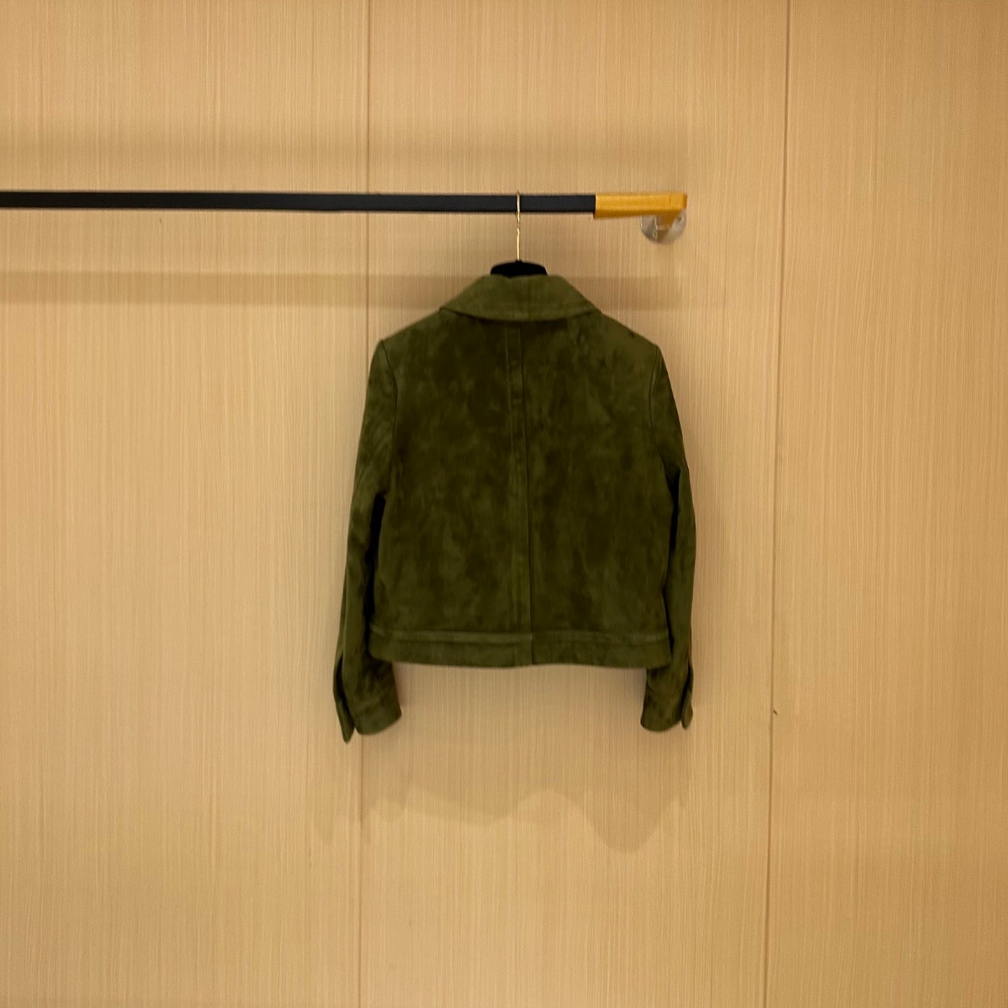 GG 25 Jacket Moss Green Suede 0014