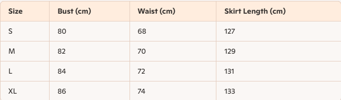 CD 25 Printed Suspender Long Skirt Cotton