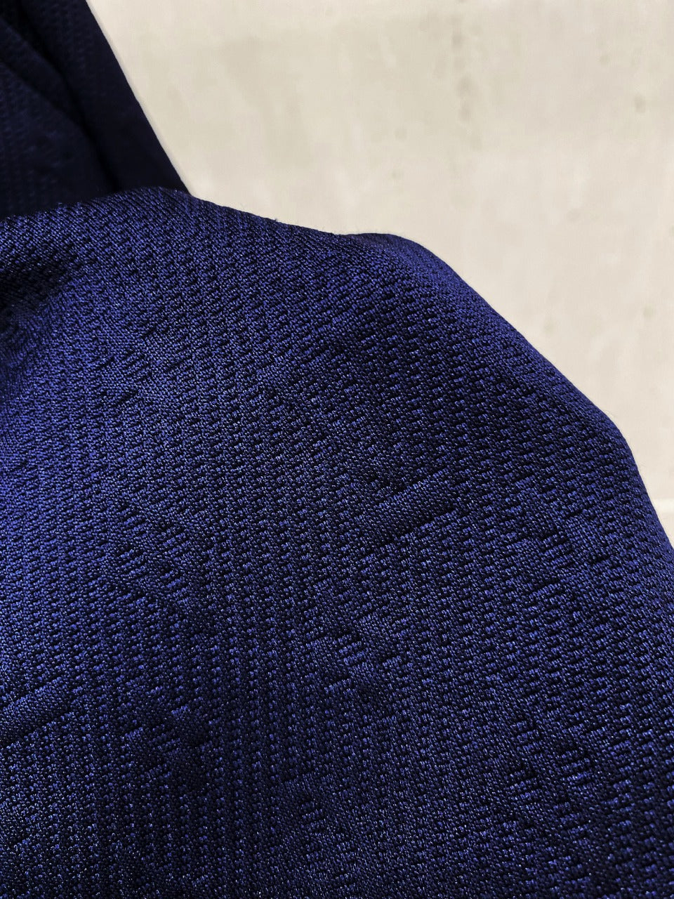 LV CASUAL SHORTS NAVY BLUE COTTON STRETCH FABRIC 239611