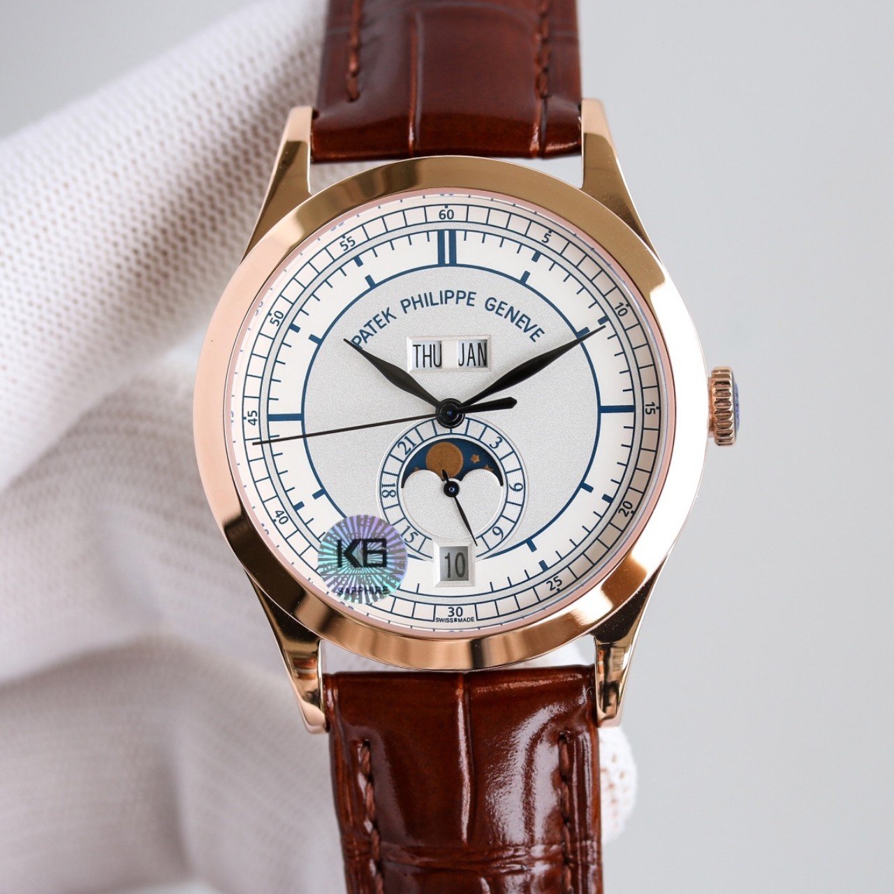 PATEK CALATRAVA 5376R-001 ANNUAL CALENDAR ROSE GOLD